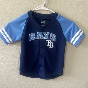 Tampa Bay Rays jersey size 4T